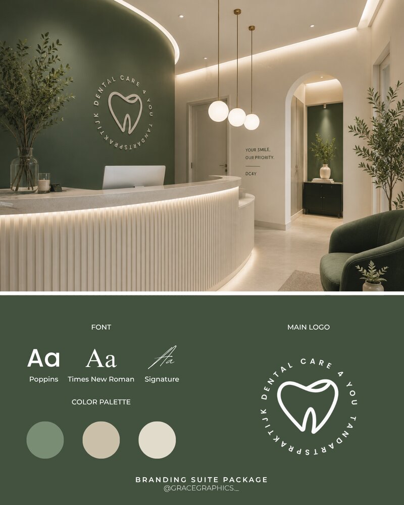 Dental Care 4 You branding